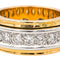 Bague 54 Bague Or jaune, Or blanc Diamant 58 Facettes 4148030RV