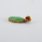 Boucles d'oreilles Boucles d Oreille Jade Diamants 58 Facettes