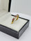 Bague 52.5 Demie alliance ornée de rubis et diamants 58 Facettes