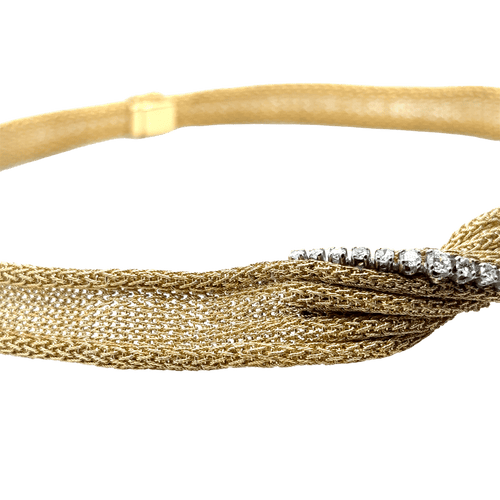 Collier Collier Draperie Or Jaune - Époque 19éme 58 Facettes 1.0000154/1