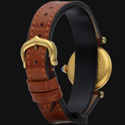 Montre Cartier Montre Must De Cartier Vermeil 58 Facettes MT41234