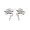 Fred Boucles d'oreilles Lucifer Or blanc Diamant