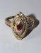 Bague 55 Bague marquise rubis et diamants 58 Facettes 572