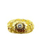 Bague 57 VAN CLEEF & ARPELS. Bague vintage or jaune 18K et diamant 58 Facettes