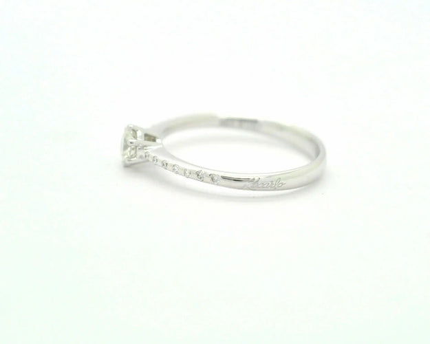 Anello solitario Recarlo ct 0,30 centrale 58 Facettes 8741