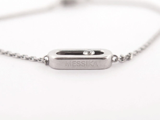 Bracelet bracelet MESSIKA care(s) 12074-wg 13-18.5 cm en or blanc 18k diamant 58 Facettes 272391