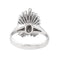Bague 56 Bague Or blanc Diamant 58 Facettes 3904031CN