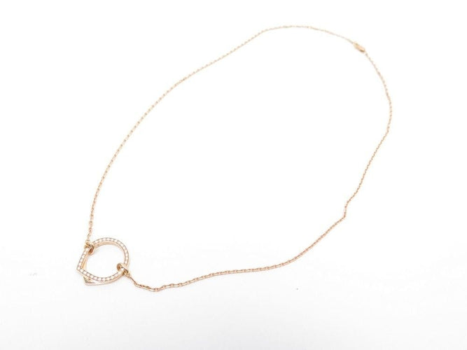 Collier collier REPOSSI antifer pendentif en or rose 18k diamants 58 Facettes 270174