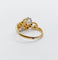 Bague 51 Bague tourbillon or jaune, diamants et perle 58 Facettes A05451