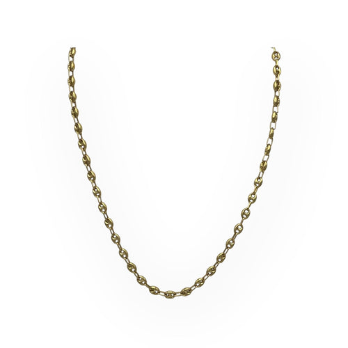 Collier Collier Grains de café or jaune 58 Facettes 149059630