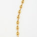 Solid yellow gold Coffee Bean Chain Ring 58 Facettes