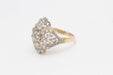 Bague 53.5 Bague en or style vintage avec diamants 58 Facettes E361582