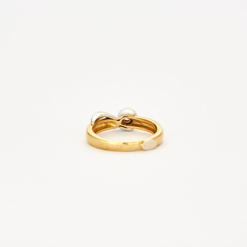 Bague 54 Solitaire vintage 58 Facettes 1822