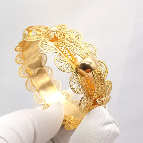 Bracelet Bracelet oriental filigrane or jaune 58 Facettes