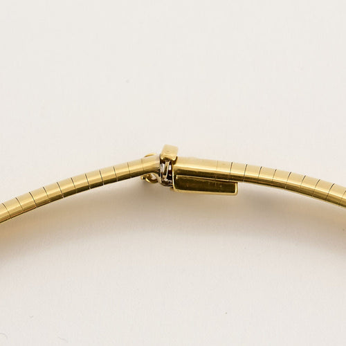 Collier Collier ras de cou en or jaune, or blanc et diamant 58 Facettes LIS2501