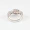 Bague 53 Bague en or blanc 18 carats sertie d'un diamant 58 Facettes 131370E
