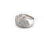 Bague 56 Bague en or blanc avec diamants 58 Facettes