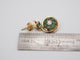 Boucles d'oreilles Boucles d'oreille émeraude marguerite 58 Facettes