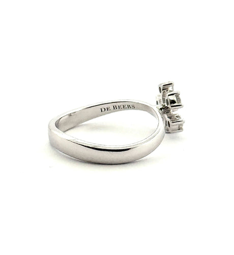 Bague 50 De Beers bague CORSAGE en or et diamants 58 Facettes