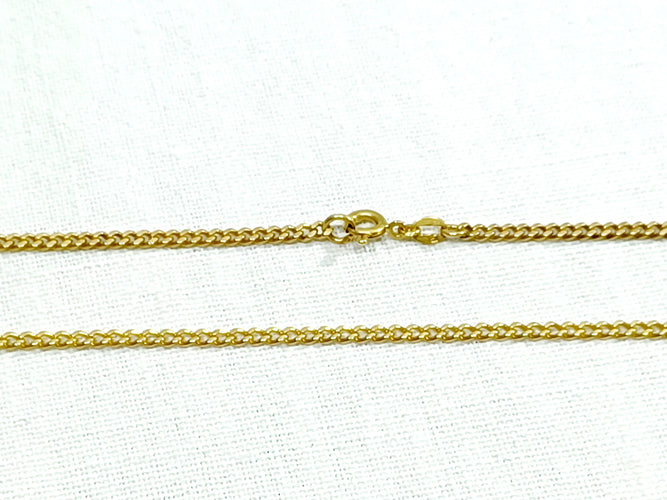 Collier Chaine En Or Mailles Gourmette 58 Facettes