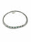 Collier Collier ras du cou en or blanc avec diamants et émeraudes 58 Facettes