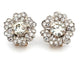 Boucles d'oreilles Boucles d'oreilles en or blanc et jaune avec diamants 58 Facettes