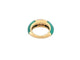 Bague 45 bague VAN CLEEF & ARPELS philippine t45 or jaune 18k chrysoprase & diamants 58 Facettes 267351