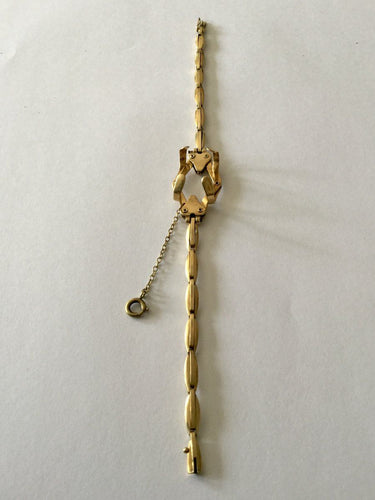 Bracelet Porte montre Gousset Or jaune