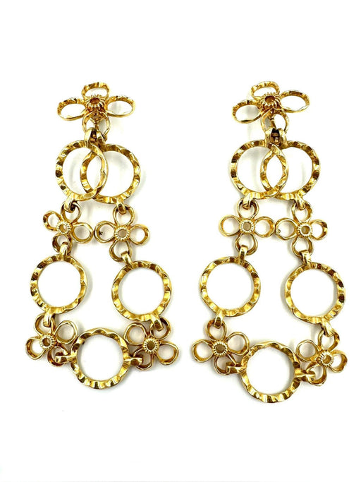 ALEXANDRE REZA earrings. Important 18K yellow gold earrings 58 Facettes
