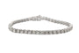 Bracelet Bracelet tennis en or blanc avec diamants de 8,00 ct 58 Facettes PTKN03