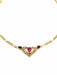 Collier Collier En or, rubis et diamants 58 Facettes