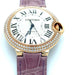 CARTIER watch - BALLON BLUE ROSE GOLD DIAMOND WATCH 58 Facettes Cart shows