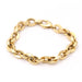 Bracelet Semi hollow golden bracelet 58 Facettes E360292A