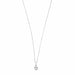 Collier pendentif or blanc et diamant 58 Facettes LF18