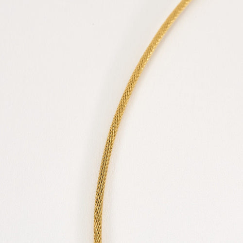 Collier Câble en or jaune