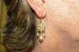 Boucles d'oreilles en or et perles anciennes 58 Facettes 7582