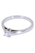 Bague 52 GAREL - Solitaire diamant 58 Facettes 084621