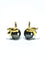 Boucle d'oreilles or jaune et Perles de Tahiti