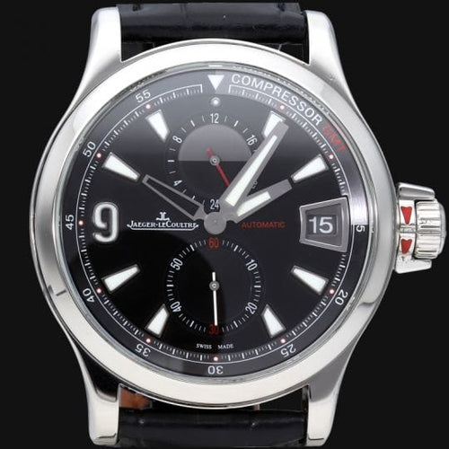 Montre Jaeger Lecoultre Montre Master Compressor Gmt 58 Facettes MT44181