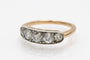 53 Antique ring with old brilliant-cut diamonds, early 20th century 58 Facettes 11295