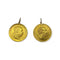 Boucles d'oreilles Boucles d'oreilles 1 ducat en or jaune 585/1000 et or 986/1000 58 Facettes 330088525