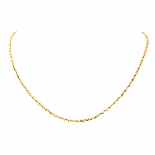 Collier Collier Maille forcat Or jaune 58 Facettes 4665395CN