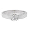 Bague 53 Bague Solitaire Or blanc Diamant 58 Facettes 578708RV