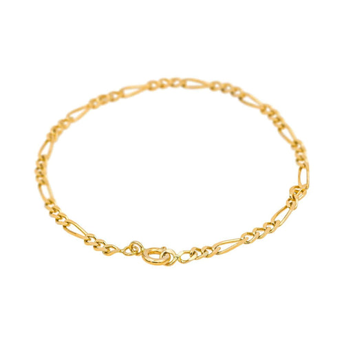 Bracelet Bracelet Maille figaro Or jaune 58 Facettes 4799495CN