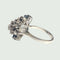Bague 56.5 Bague rétro Or blanc Diamants Saphirs 58 Facettes Q933A(901)