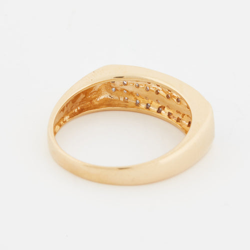 Bague 56 Bague Or 18 Carats et Diamant 58 Facettes RÉF 9102/17