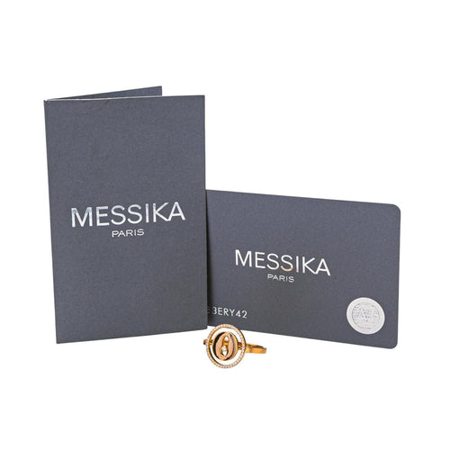 Bague 54 Bague Messika Lucky Move Or rose Diamant 58 Facettes 4342796RV