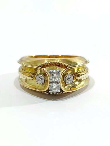 Bague 60 Bague Or & diamants 58 Facettes 598278