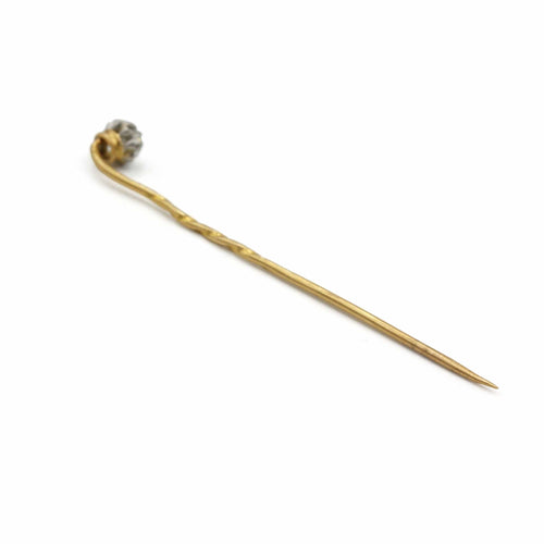 Broche Epingle À Cravate - Or jaune & Diamant 58 Facettes 250429R