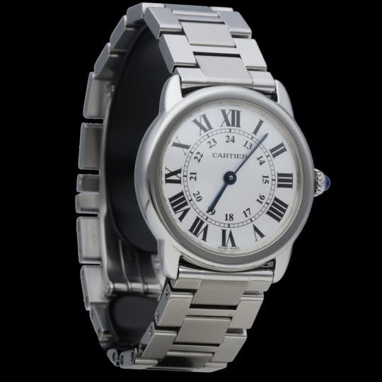 Montre Cartier Montre Ronde Solo De Cartier 29Mm 58 Facettes MT41510